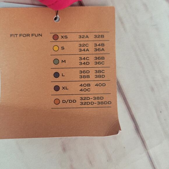 Women's Ruffle Flounce Tankini Top - Shade & Shore  Pink L: Adjustable Straps - Picture 5 of 9